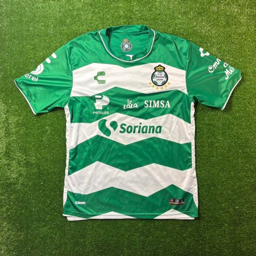 Vintage Club santos Laguna soccer jersey from the 23/24 season   Size large